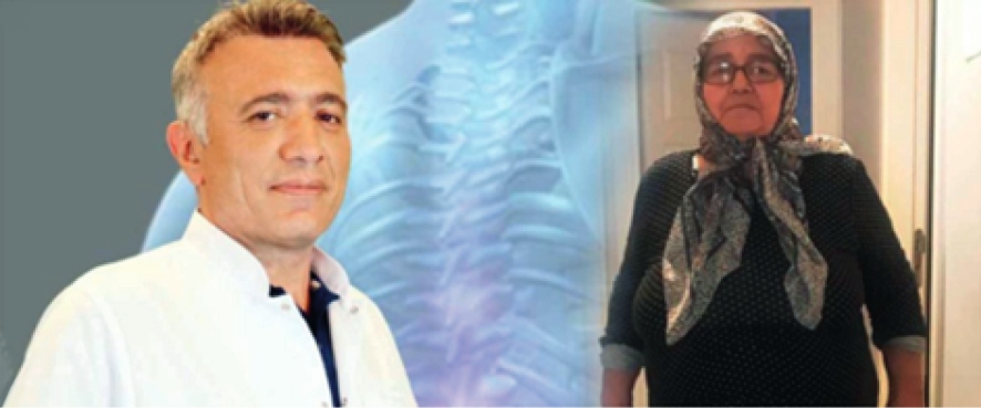 Patient Came from Izmit for Implant-Free Spinal Stenosis Decompression by Microsurgical Method